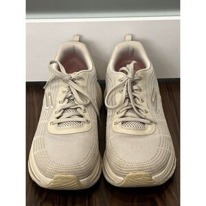 Skechers Max Cushioning Elite 2.0 Natural Rocker Sneaker Womens 9 NAT 129600